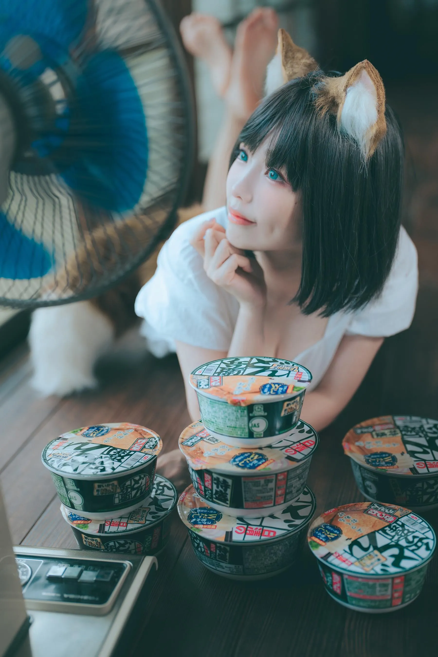 ElyEE子 – NO.114 2023.July B-Dongitsune ~White dress 白洋裝狐少女 [60P]插图5